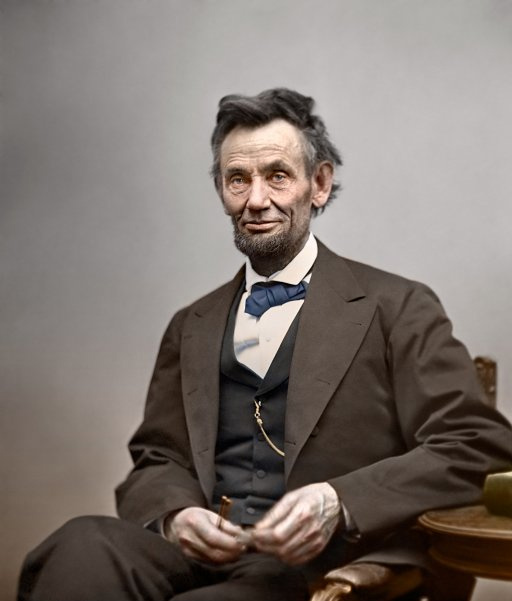 Lincoln (colorized)